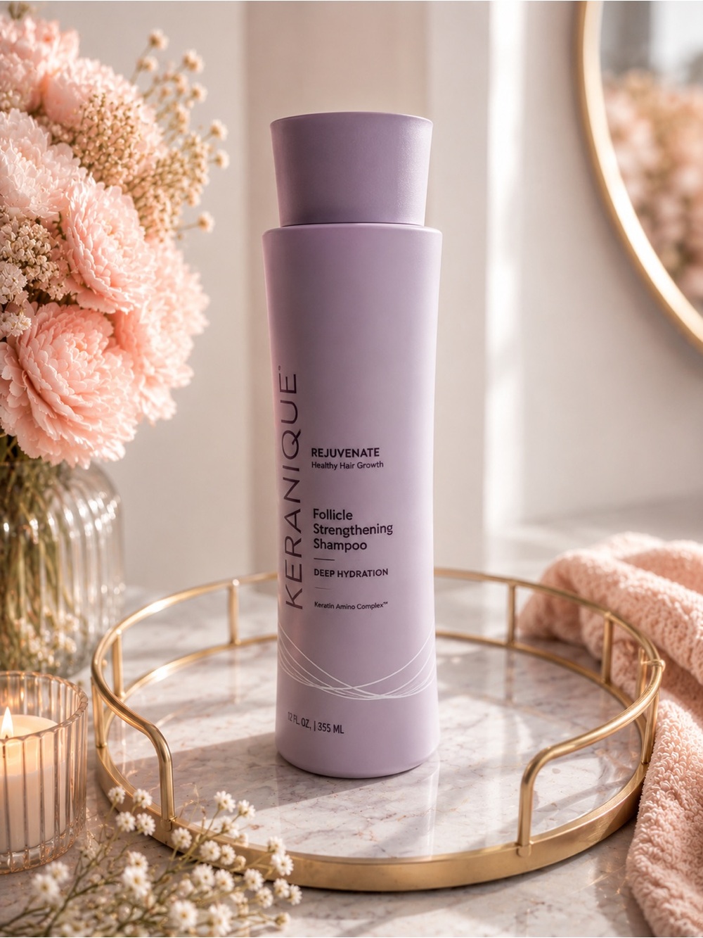 Keranique Rejuvenate Follicle Strengthening Shampoo -Deep Hydration